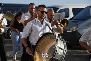 Romería popular, procesión y misa en El Caracol en la despedida de sus fiestas/TA y Francisco Javier Santana.